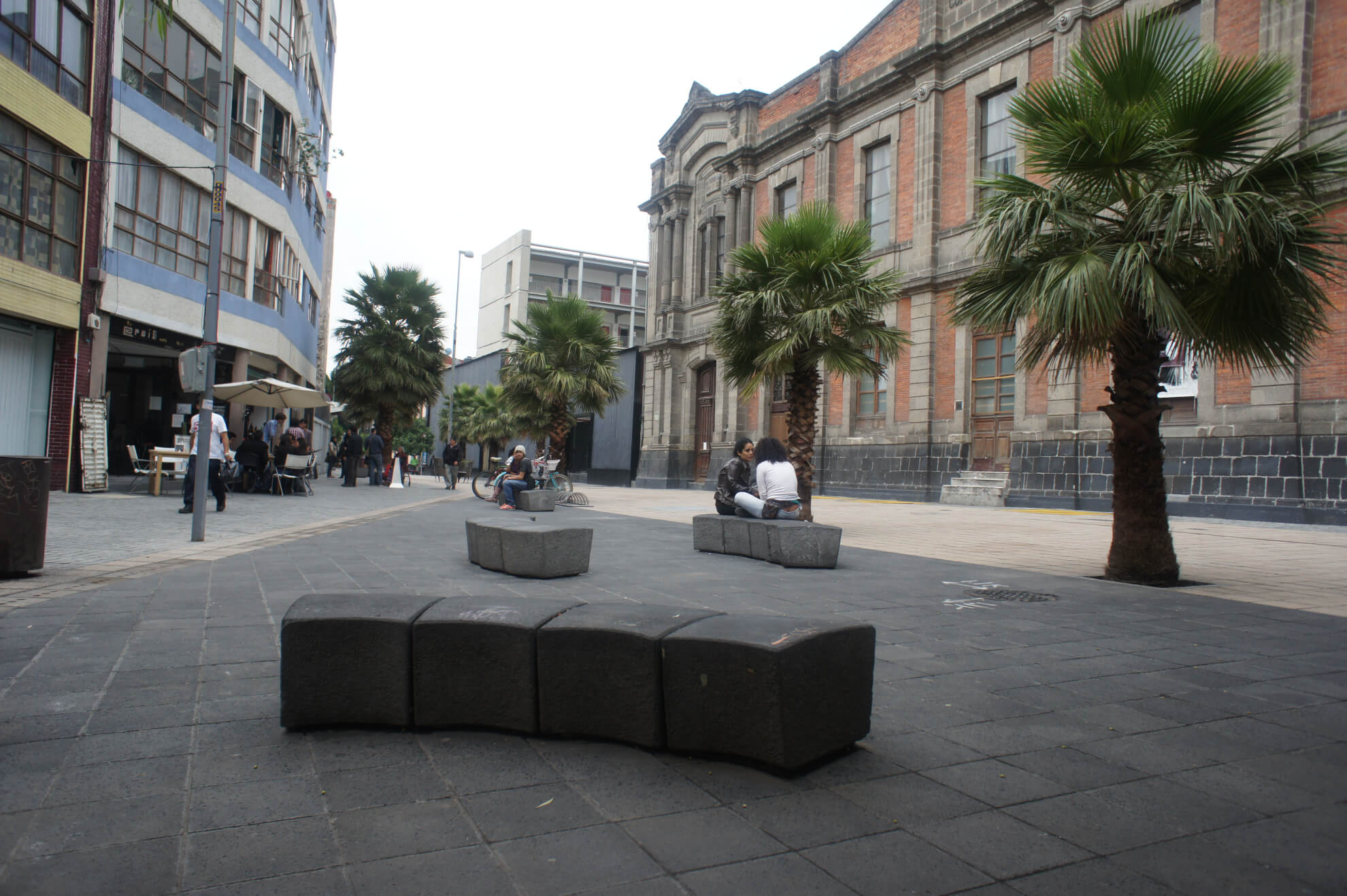 Banca de concreto Tipo Muela